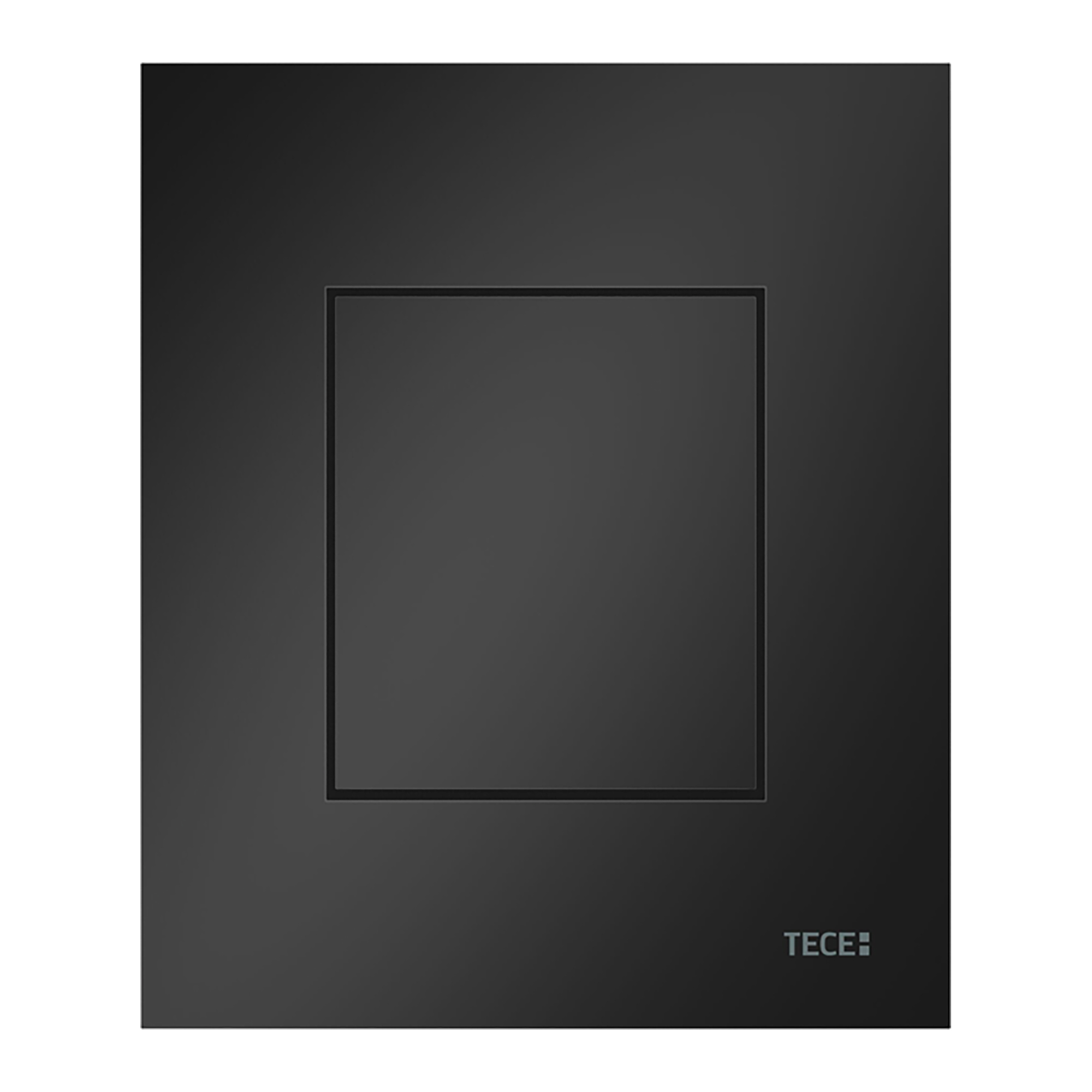 9242403-2.jpg Tecenow Bedieningsplaat Incl. Cartouche Voor Tece Urinoir - Glanzend Zwart – Image 1