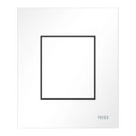 Tecenow Bedieningsplaat Incl. Cartouche Voor Tece Urinoir - Antibacterieel - Wit