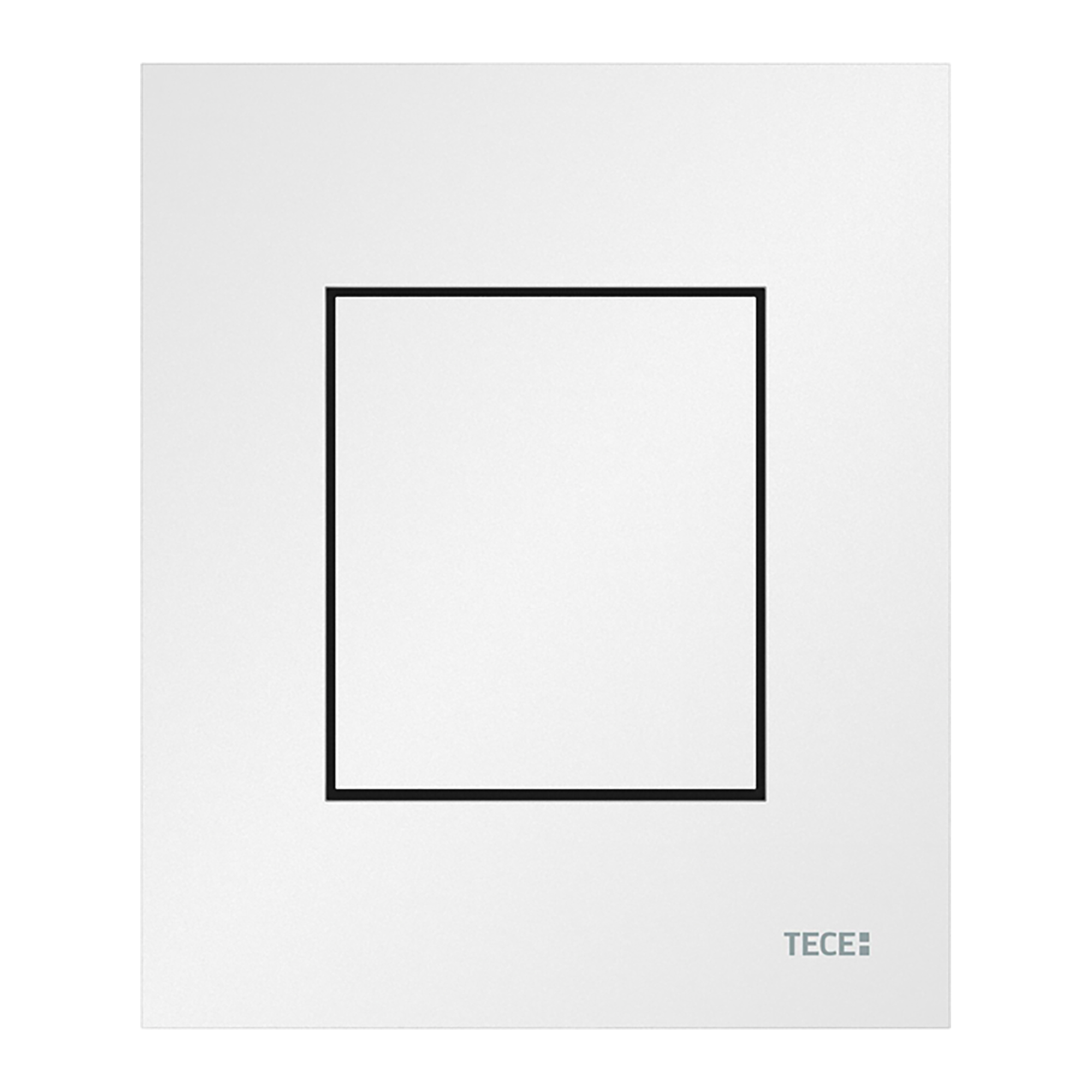 9242407-1.jpg Tecenow Bedieningsplaat Incl. Cartouche Voor Tece Urinoir - Mat Wit - Afbeelding 1