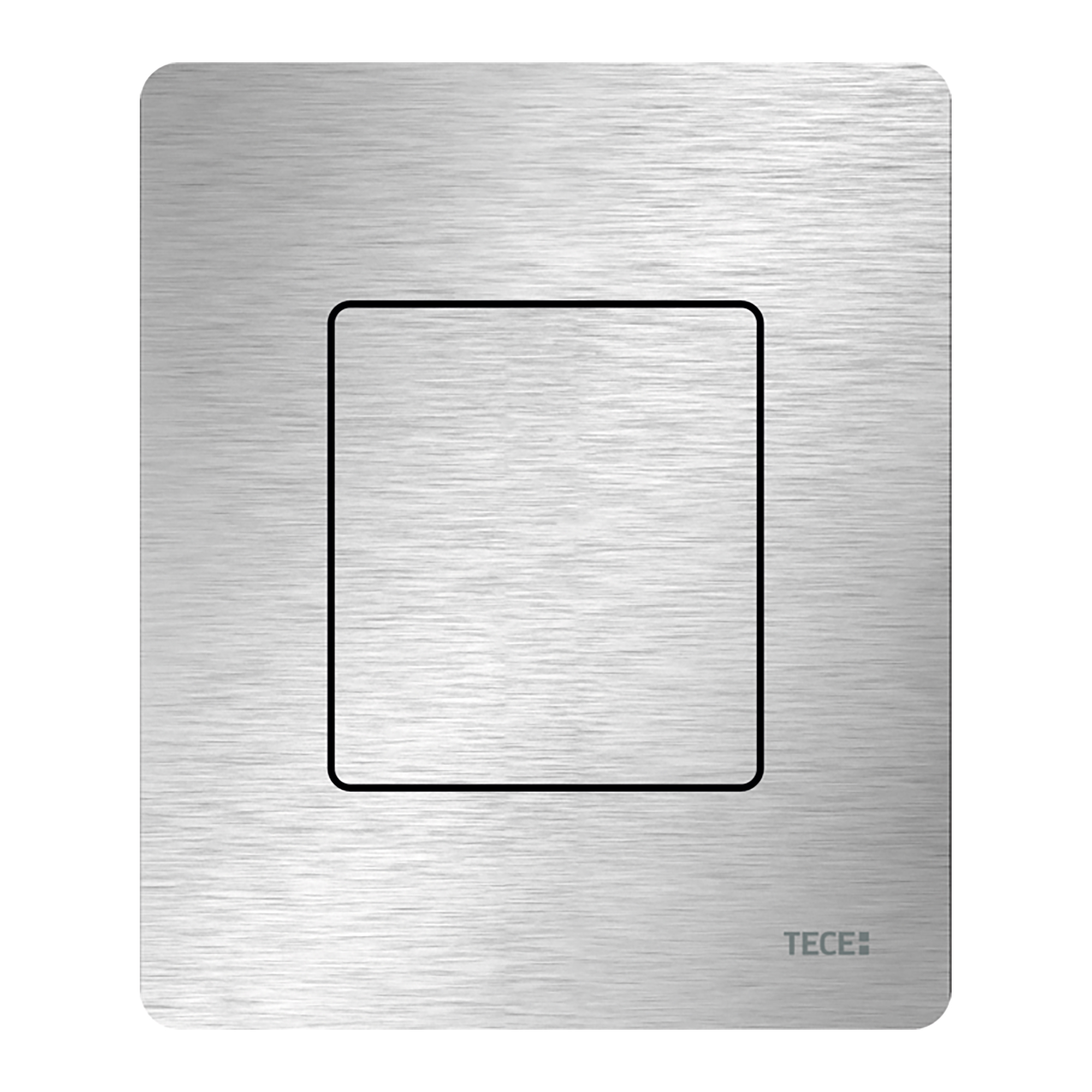 9242434-1.jpg Tecesolid Urinoirbedieningsplaat Incl. Cartouche - Geborsteld Rvs (Met Anti-Vingerprint) - Afbeelding 1