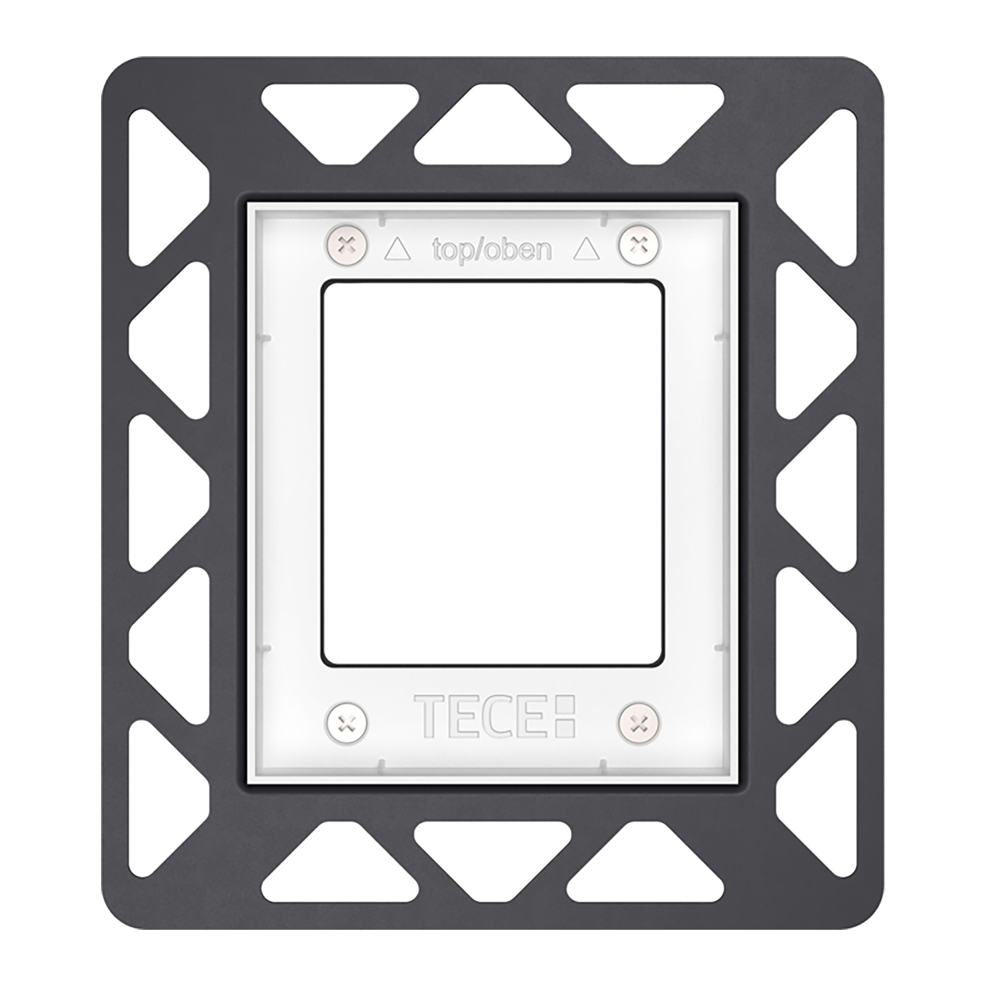 9242646.jpg Tece Urinoirinbouwraam Voor Vlakke Inbouw - Wit - Image 1