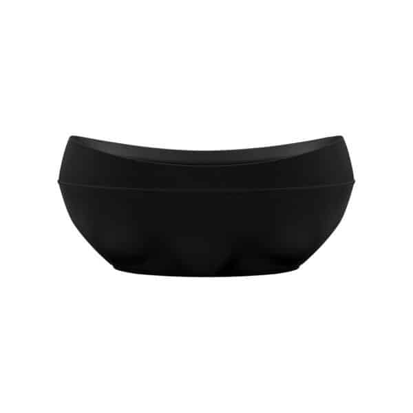 ADONIS  BAIGNOIRE ACRYLIQUE AUTOPORTANTE (190X96X82CM) - NOIR MAT