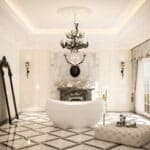 ADONIS BAIGNOIRE ACRYLIQUE AUTOPORTANTE (190X96X82CM) - BLANC - Image 6