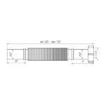 Aloni Flexible Drainage Hose 5/4 - Ø32cm – Image 2