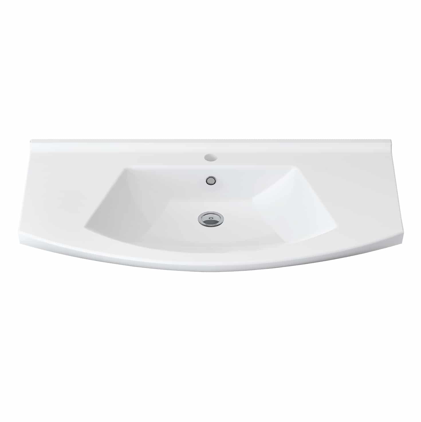 ALECO7080-2-6.jpg ALONI ALECO LAVABO EN CÉRAMIQUE (80CM) - BLANC - Image 1