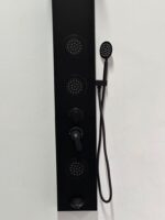 Douche Panel Matt Black – Image 3