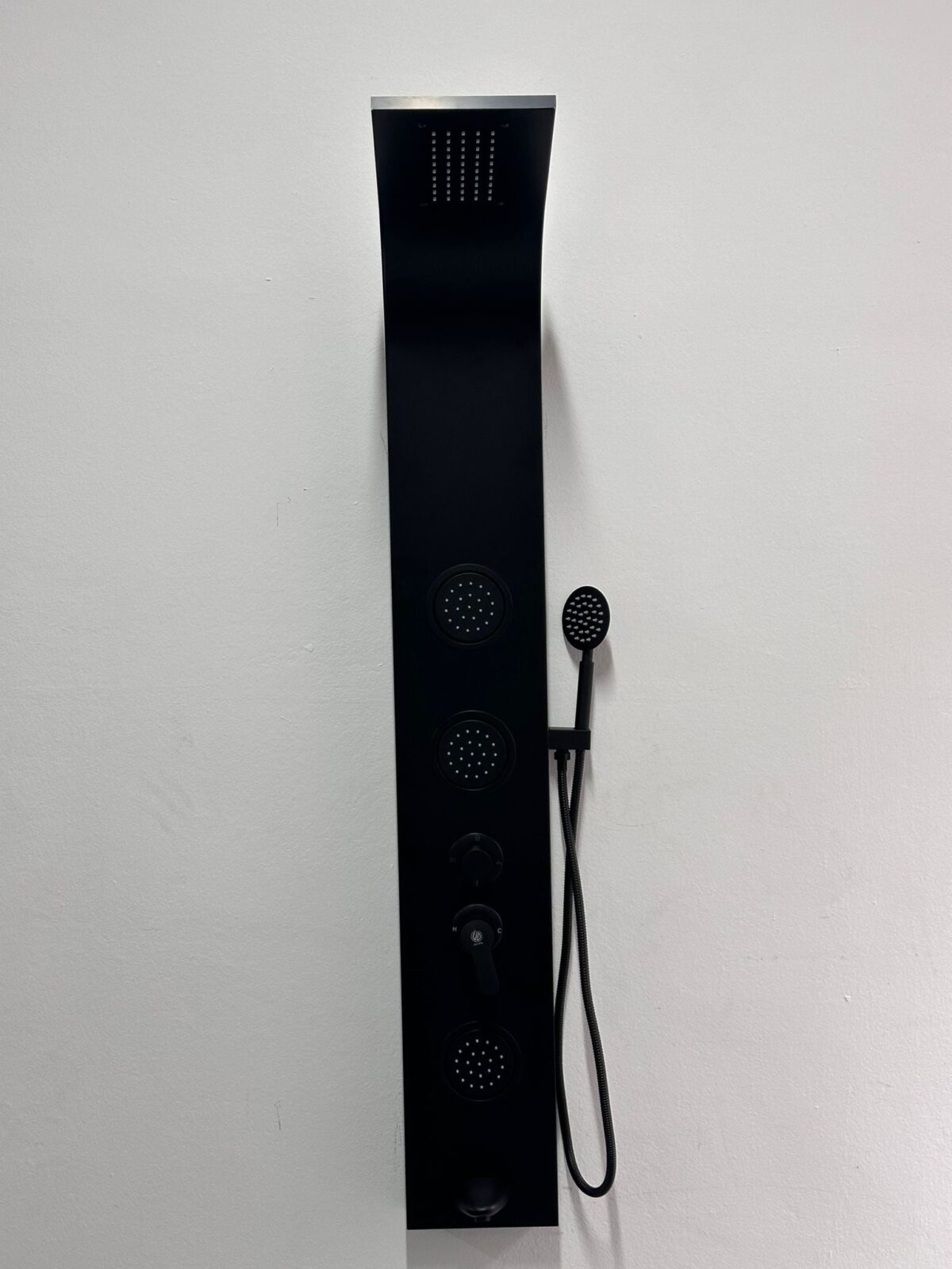 Douche Panel Matt Black – Image 6