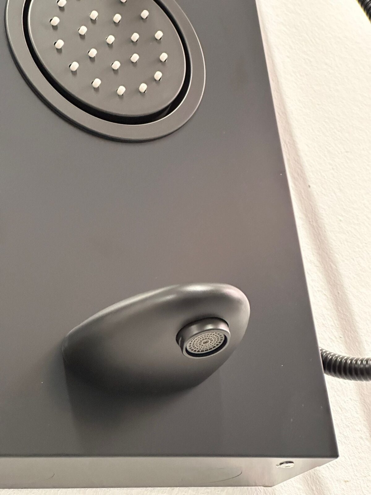 Douche Panel Matt Black – Image 12