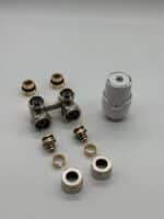 Erfu H-Block Aansluitset Voor Wandaansluiting Met Thermostatische Kop M30-1/2m-16/2 - Afbeelding 2