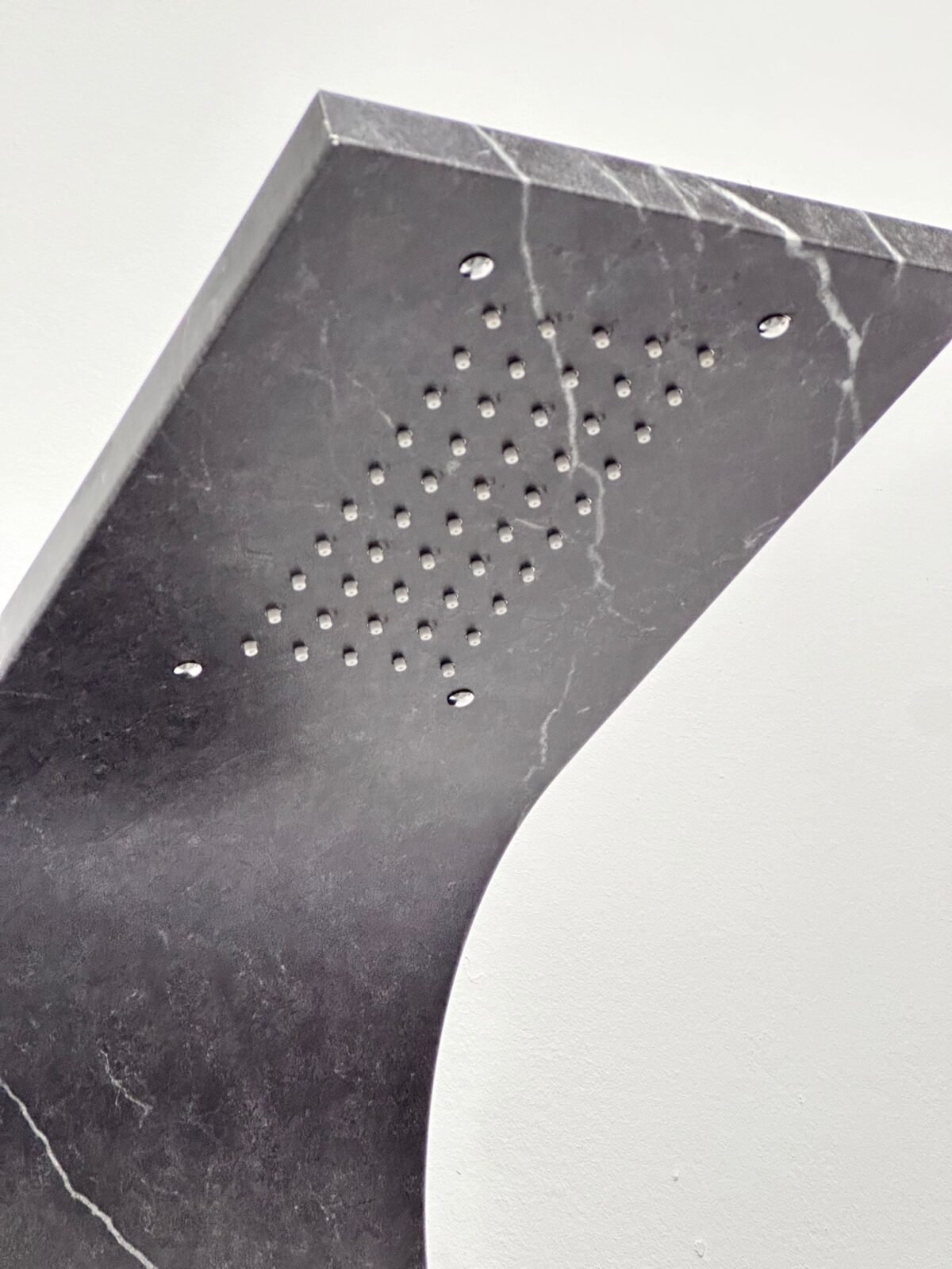 Douche Panel Marble Mattet Black - Image 3