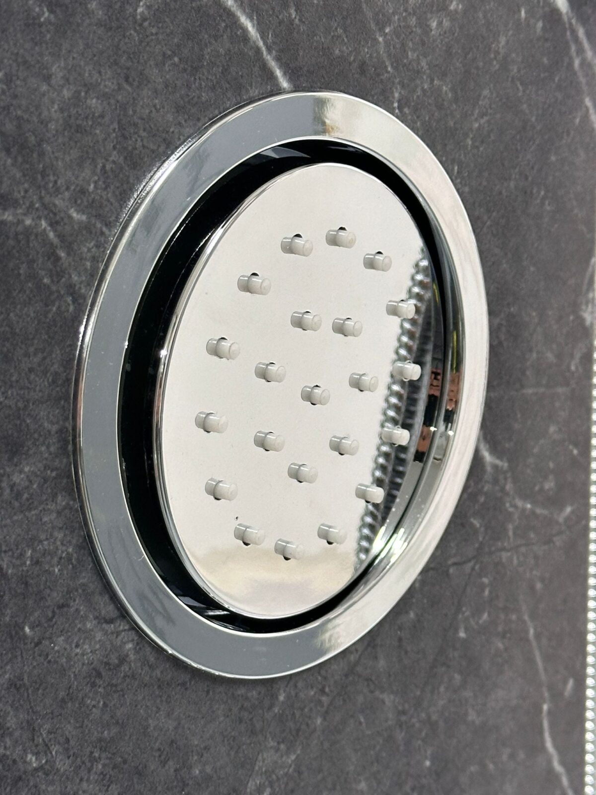 Douche Panel Marble Mattet Black - Image 5