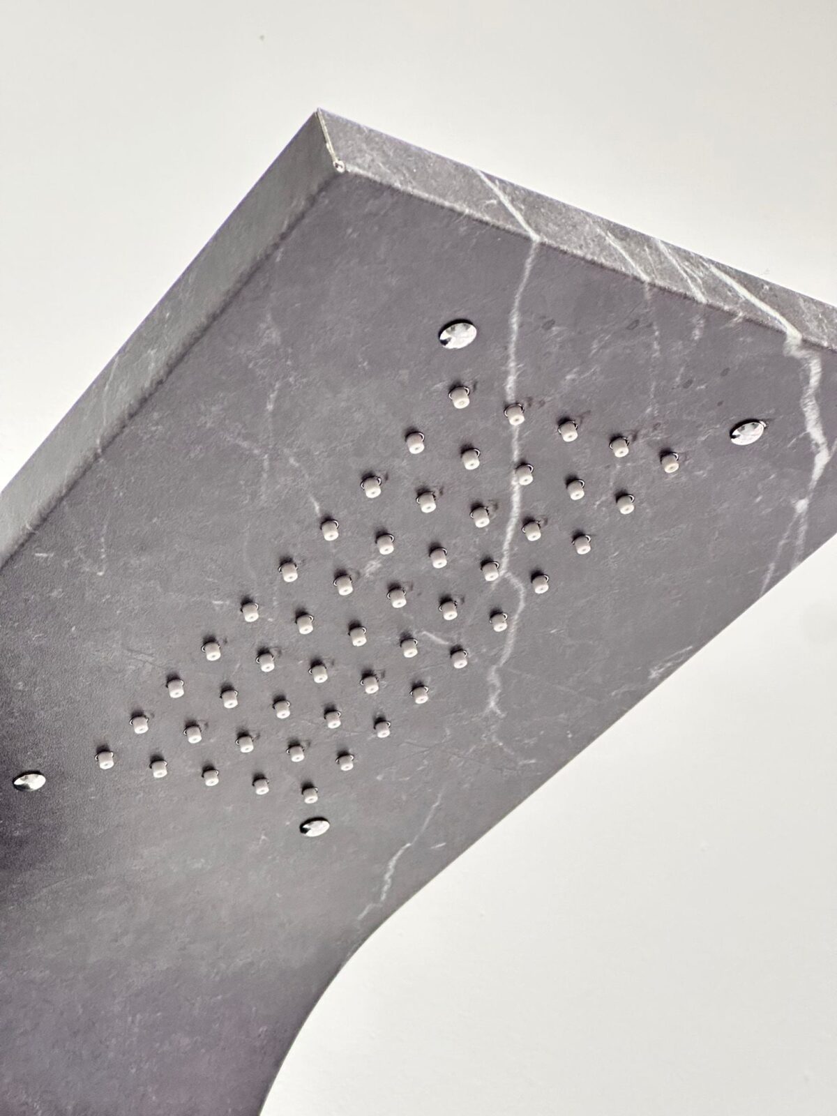 Douche Panel Marble Mattet Black - Image 7