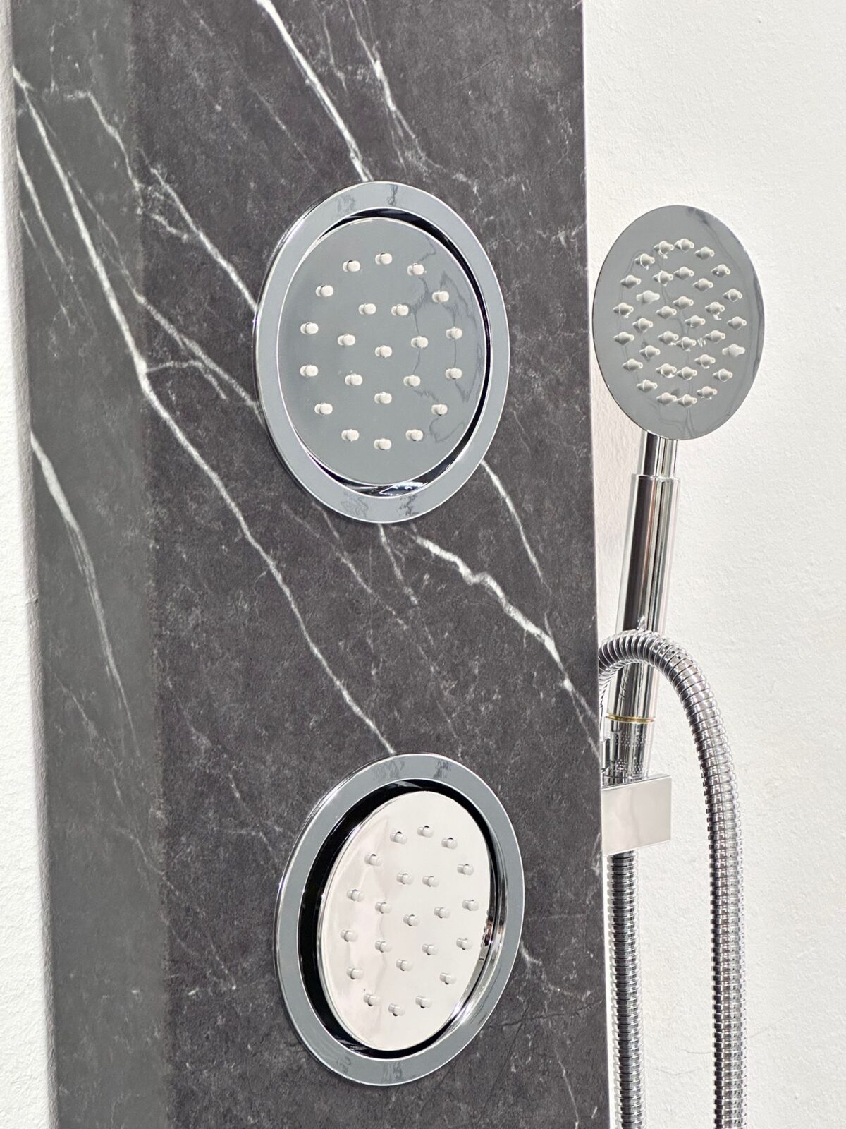 Douche Panel Marble Mattet Black - Image 11