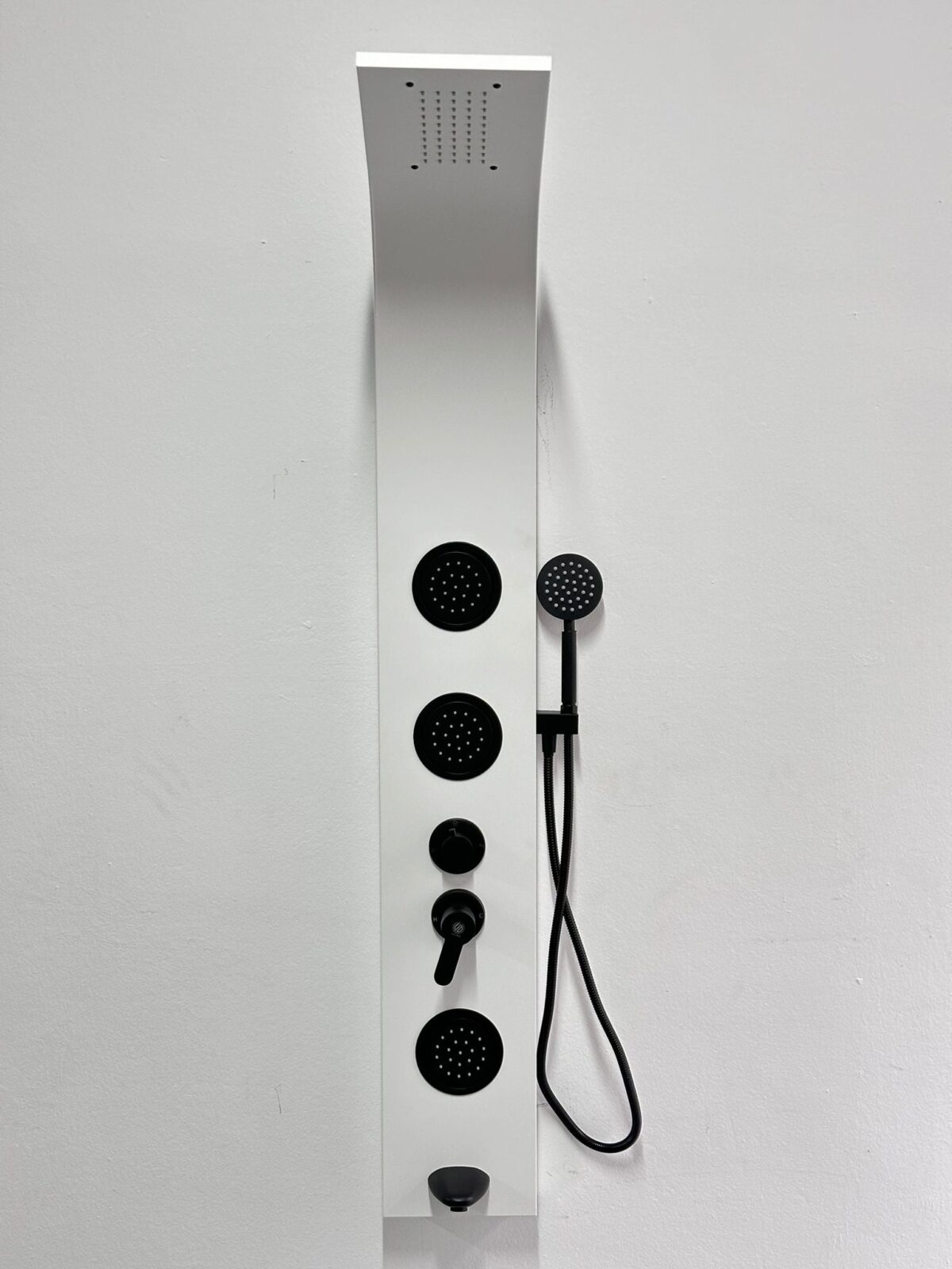 Douche Panel Mattet While All Black Accessory - Image 3