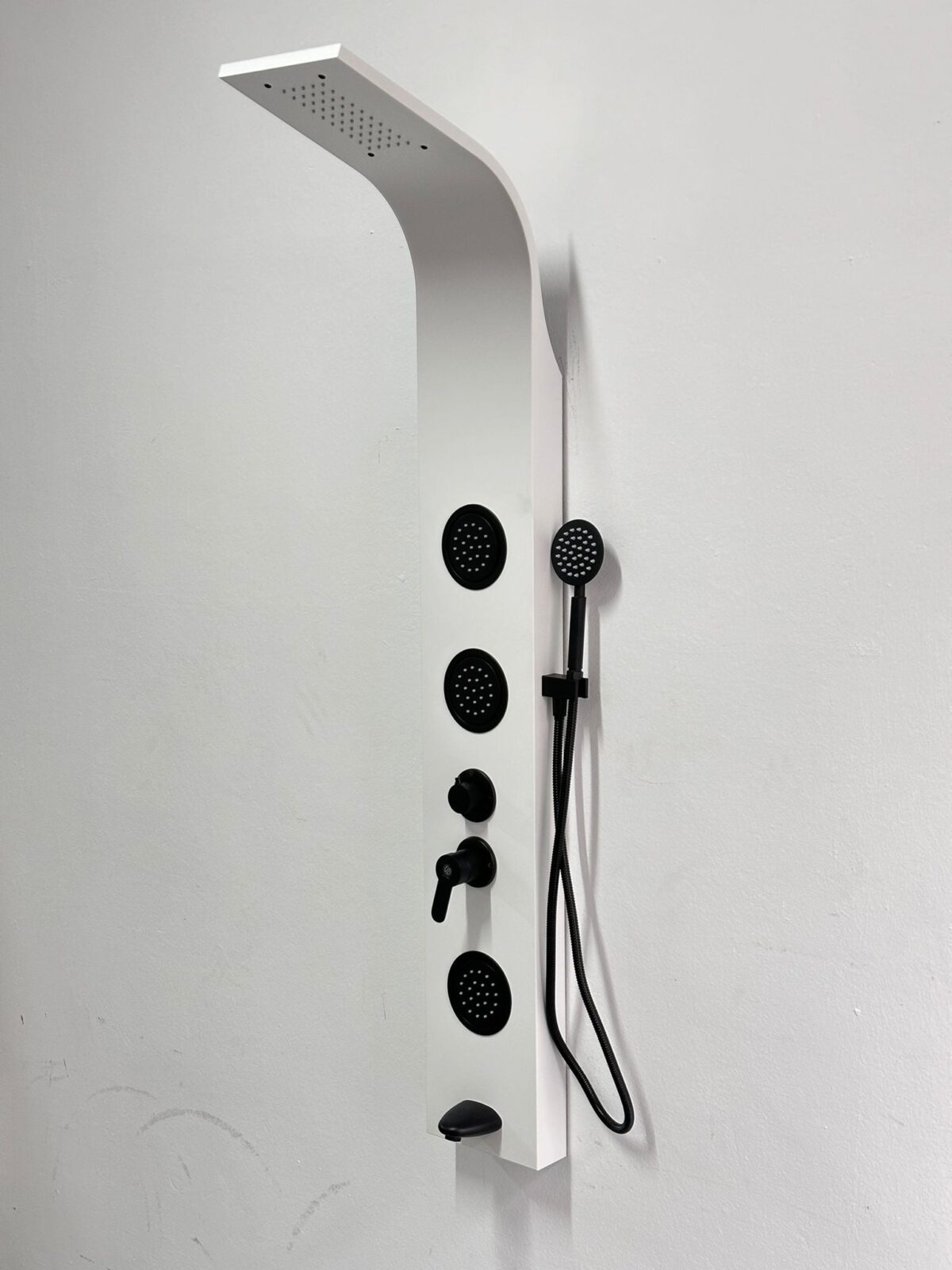 Douche Panel Mattet While All Black Accessory - Image 2