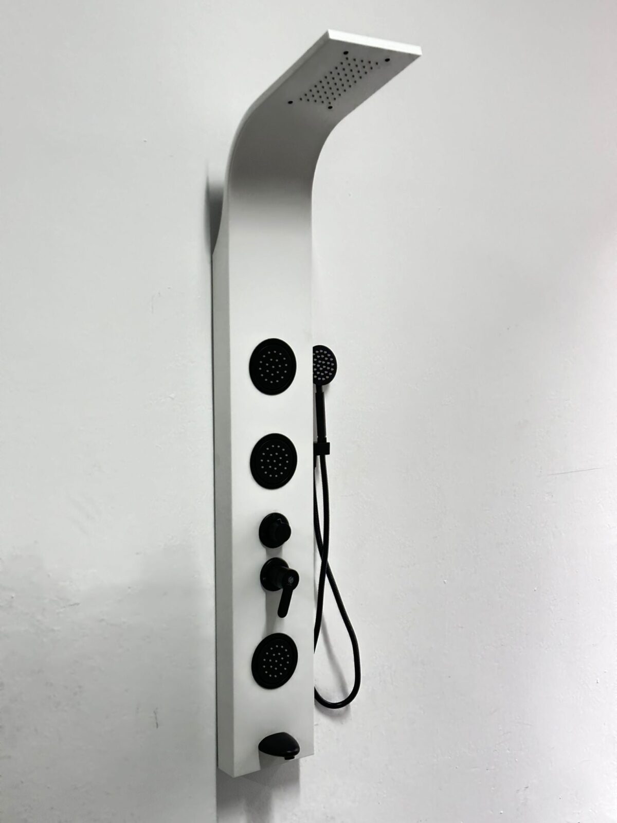 Douche Panel Mattet While All Black Accessory - Image 9