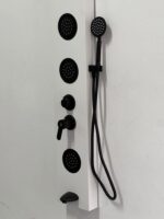 Douche Panel Mattet While All Black Accessory - Image 11