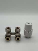 Erfu H-Block Aansluitset Voor Wandaansluiting Met Thermostatische Kop M30-1/2m-16/2 - Afbeelding 3