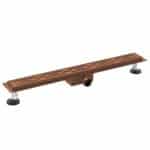 CANIVEAU DOUCHE 70CM CUIVRE BROSSE