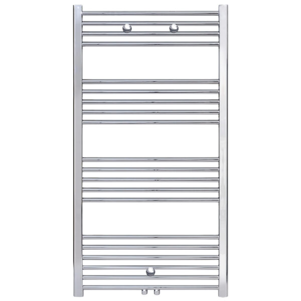 Handdoekradiator Middenaansluiting 1200x600-Chroom-Belrad 431w