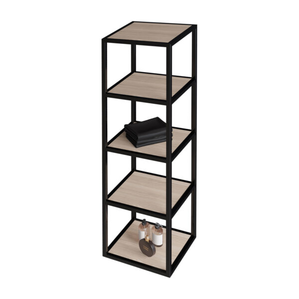 ALONI SHARP MEUBLE COLONNE (30X35X135CM) - NOISETTE