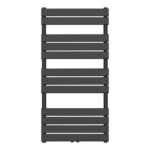 Radiateur Sèche-Serviettes Raccordement Central Noir 1200x600-681w