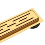 CANIVEAU DOUCHE 70CM CUIVRE OR BROSSE - Image 2