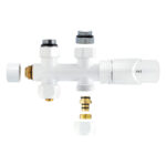 Jeu De Connexion Centrale Droit Blanc M30x16/2