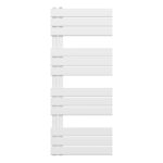 Handdoek Radiator Links Aansluiting/Comb- Wit 1200x500-593w