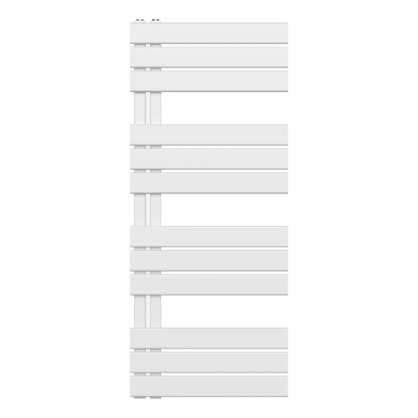 Handdoek Radiator Links Aansluiting/Comb- Wit 1200x500-593w