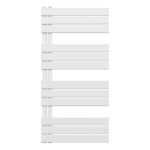 Radiateur Sèche-Serviettes Raccordement Gauche/Comb - Blanc 1200x600-681w