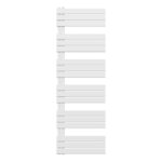 Radiateur Serie Raccord Gauche/Peigne- Blanc 1800x600-1021w