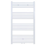 BELRAD SÈCHE-SERVIETTES - RACCORDEMENT GAUCHE-DROITE/CENTRAL - 616 WATT - 1200X600CM - BLANC BRILLANT