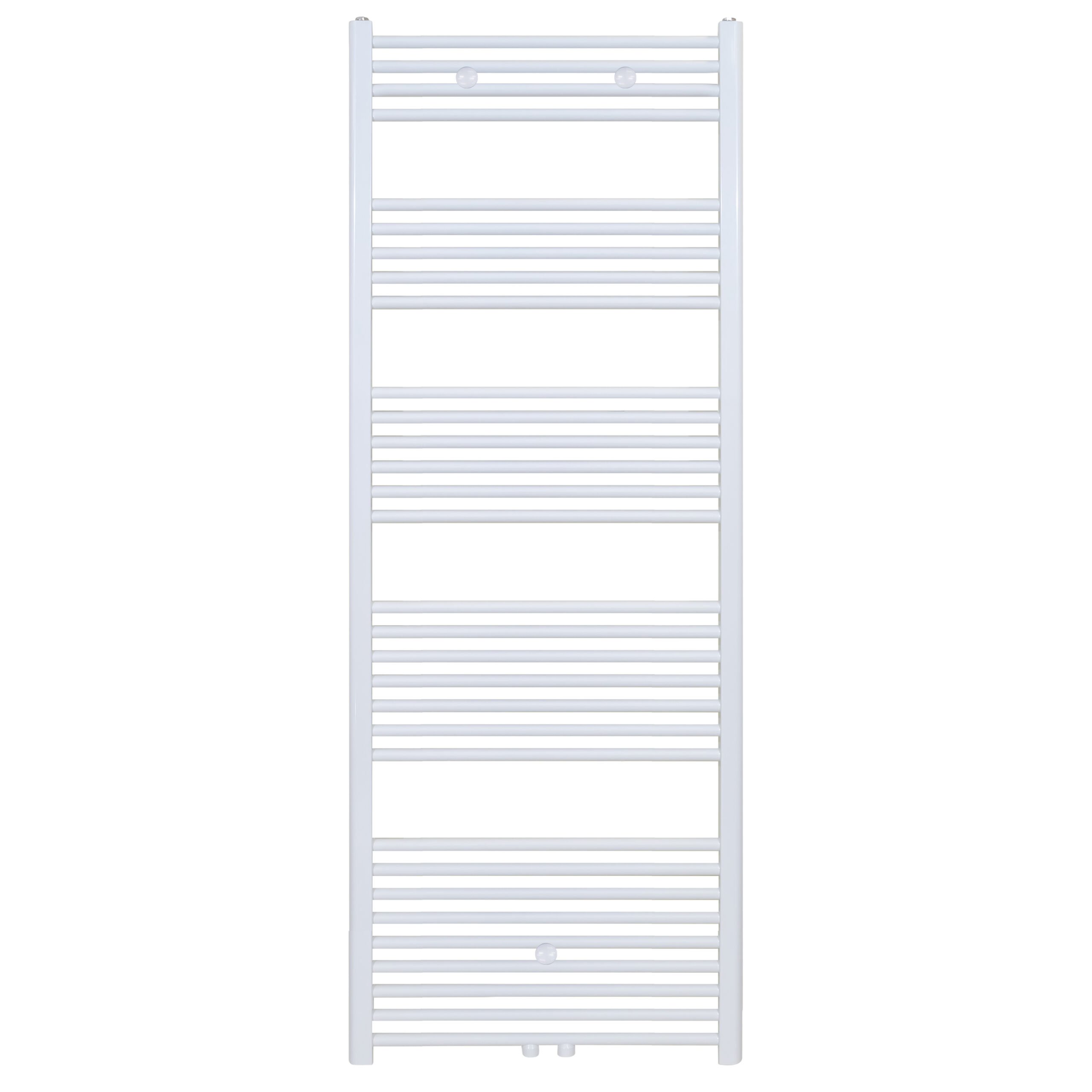 Belrad Handdoekradiator - Links-Rechts/Centrum Aansluiting - 944 Watt - 1800x600cm - Glanzend Wit