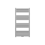 Belrad Sèche-Serviettes - Raccordement Gauche-Droite/Central - 414 Watt - 1200x600cm - Gunmetal