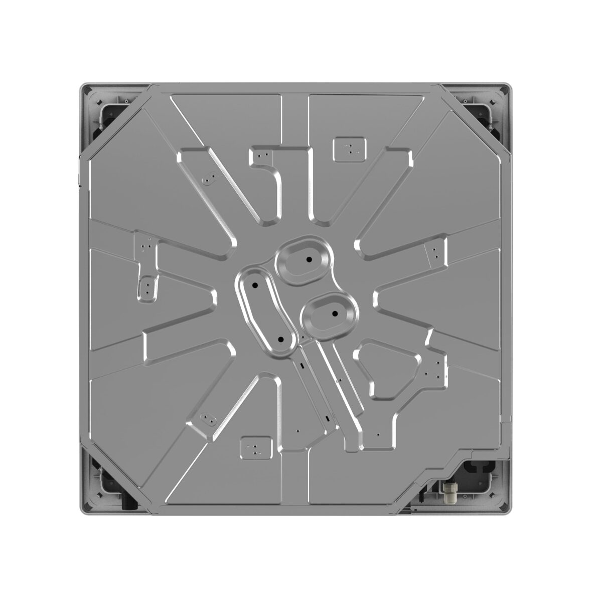 Aux Cassette Airconditioner - Plafondunit - Koelen En Verwarmen - Wifi 12000btu - 3,5kw - R32 - Wit - Afbeelding 5