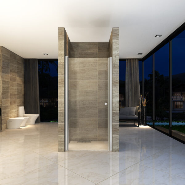 Porte De Douche Aloni En Niche 6mm (97-101x190cm)