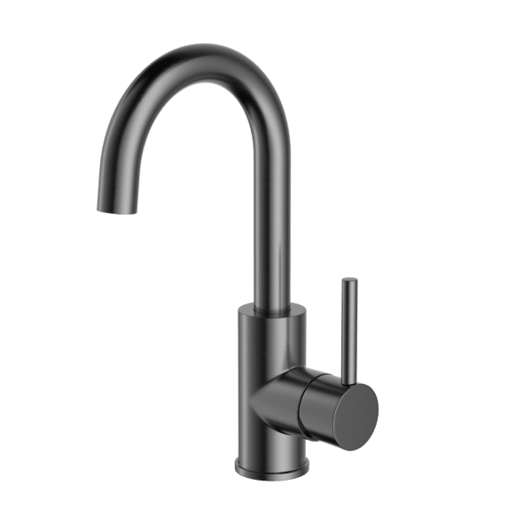 ALONI ENSY MITIGEUR DE LAVABO AVEC BEC ORIENTABLE - GRIS BRONZE