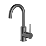 Aloni Ensy Mitigeur De Lavabo Avec Bec Orientable - Gris Bronze