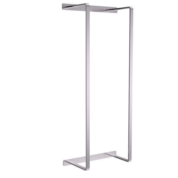 PORTE-SERVIETTES - VERTICALE - 67X28X14 CM - ACIER INOX BROSSÉ