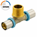 Erfu Tã© M À Crimp Multilayer Â 26 Mm X 3/4" X 26 Mm Â Persfitting Dvgw-Gecertificeerd, Multi-Profiles U/H/Th - Afbeelding 3