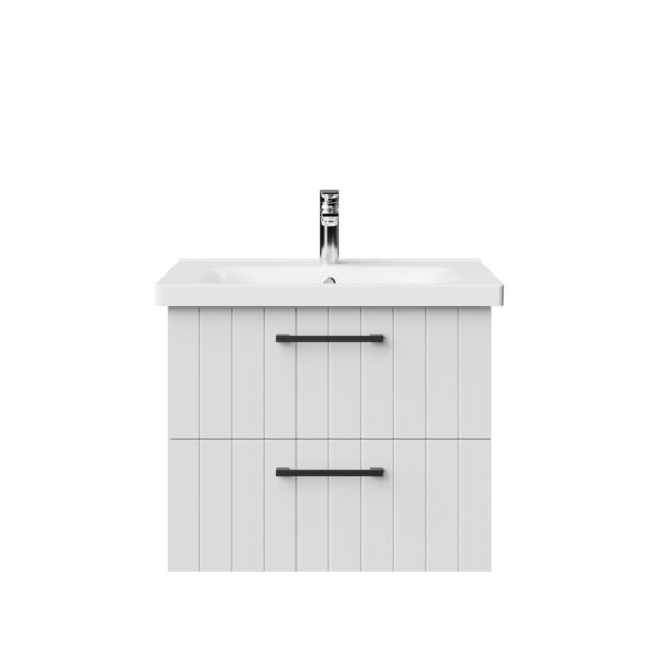 Creavit D10 Meuble Sous Lavabo Avec 2 Tiroirs 60,6 Cm - Blanc