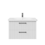 Creavit D10 Meuble Sous Lavabo Avec 2 Tiroirs 80 Cm - Blanc