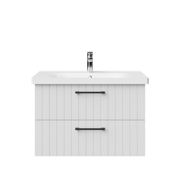 Creavit D10 Meuble Sous Lavabo Avec 2 Tiroirs 80 Cm - Blanc