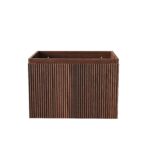 Aloni Ela Wastafelkast - 1 Lade - Greeploos - Soft Close – 60x40x45 Cm - Wenge