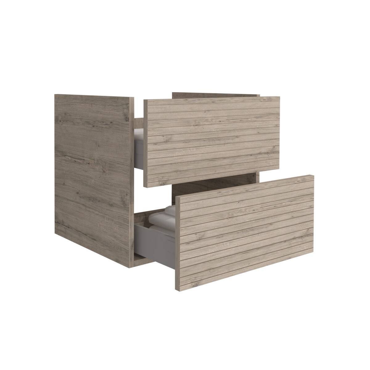 Elite Meuble Sous-Plan Avec Relief Horizontal (60cm) - Bois Clair – Image 3
