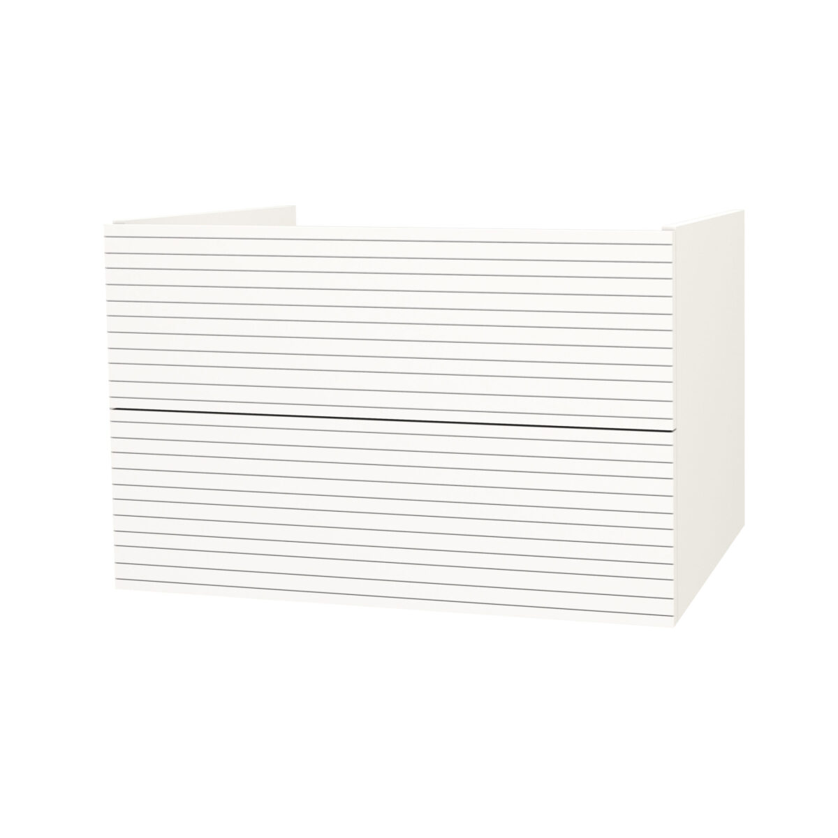 Aloni Sally Spiegelkast, 2 Deuren (80x70cm) - Aluminium Kleur - Afbeelding 2