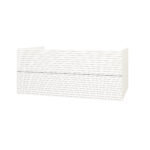 Elite Meuble Sous-Plan Avec Relief Horizontal (120cm) - Blanc Mat