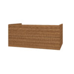 Elite Meuble Sous-Plan Avec Relief Horizontal (120cm) - Marron