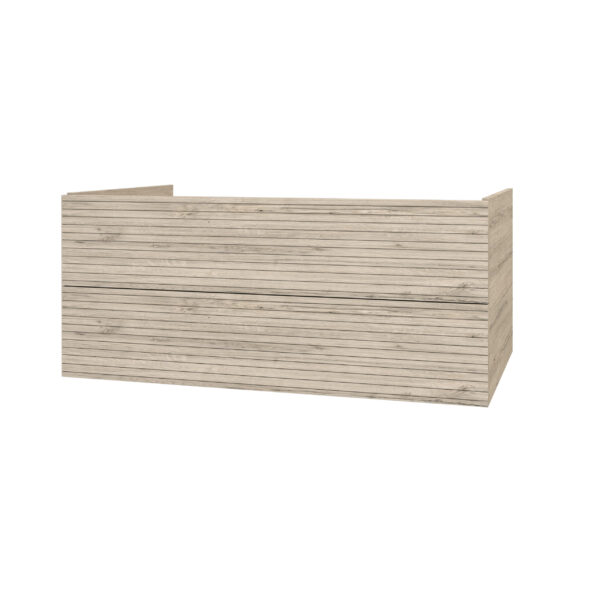 Elite Meuble Sous-Plan Avec Relief Horizontal (120cm) - Bois Clair
